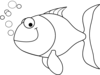 Fish Outline Clip Art