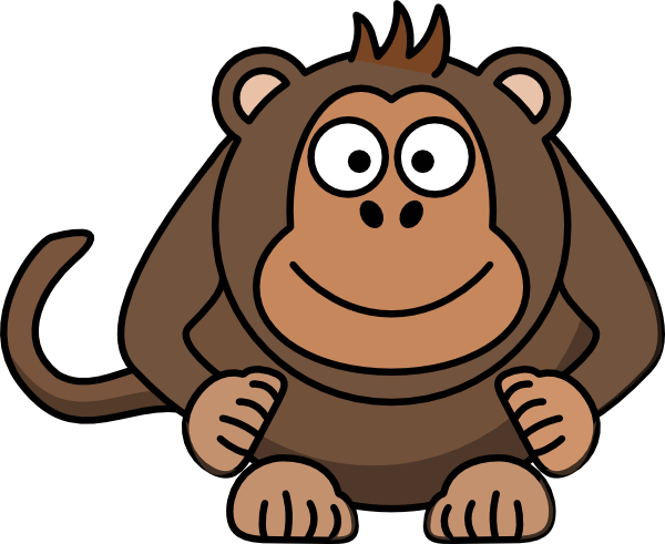 clipart for monkey - photo #27