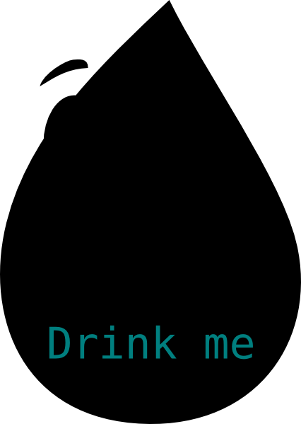 Drink Me Clip Art at Clker.com - vector clip art online, royalty free