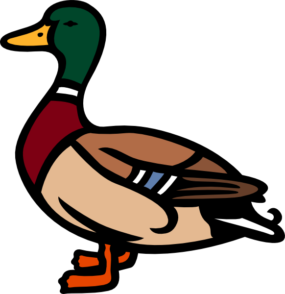 green duck clipart - photo #29