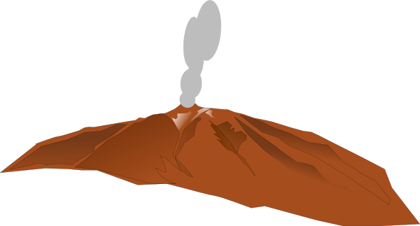 volcano graphics clip art - photo #46