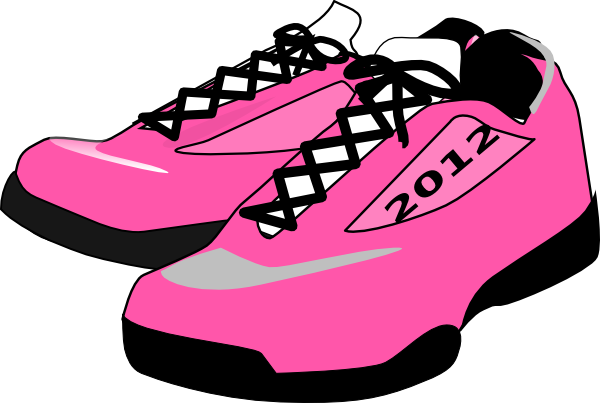 free clipart images running shoes - photo #2