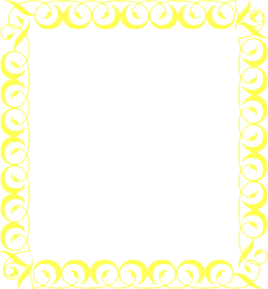 yellow border clip art - photo #1