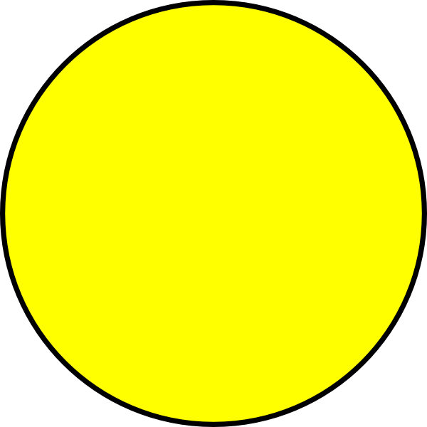 clipart yellow dot - photo #14