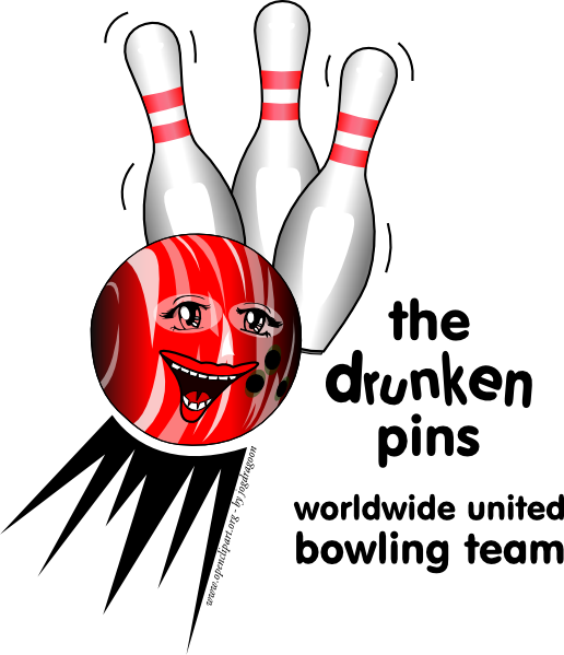 Bowling Ball And Pins Clip Art at Clker.com - vector clip art online