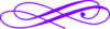 Purple Swirl Separator Clip Art