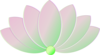 Pale Lotus Dot Clip Art