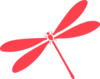 Pink Dragon Fly Clip Art