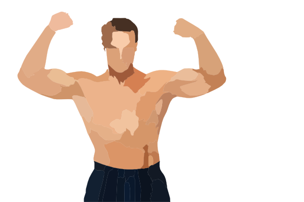 clip art muscle man - photo #5