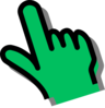Green   Hand Clip Art