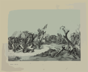Washington At Princeton. Jany. 3rd. 1777  / Painted By Brückner; D. Mclellan, Litho., 26 Spruce St., Ny. Clip Art