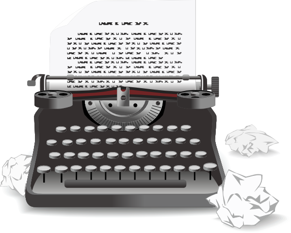 free clipart vintage typewriter - photo #30