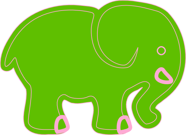 free clip art cartoon elephant - photo #50