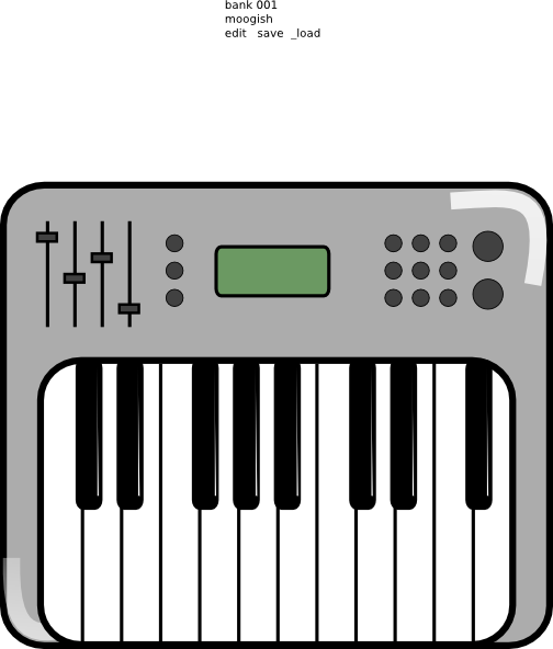 clipart of keyboard - photo #26