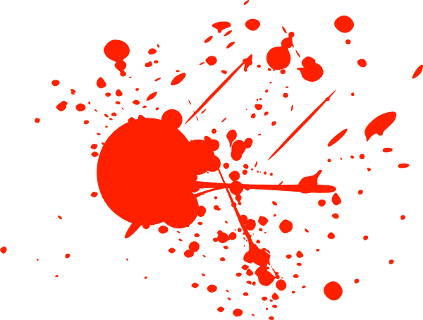 blood splash clipart - photo #12