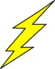 Straight Flash Bolt2 Clip Art