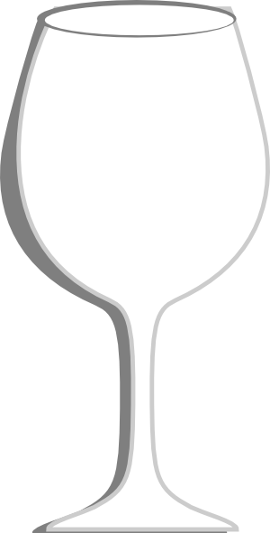 clip art empty wine glass - photo #39