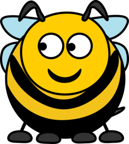 Funny Bumblebee 2 Clip Art
