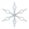 Snow Flake Symbol Clip Art