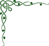 Celtic Green Vine Clip Art