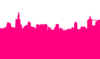 Pinkskyline Clip Art