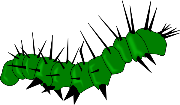 Caterpillar Clip Art at  - vector clip art online, royalty free &  public domain