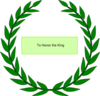 Olive Wreath-honor Clip Art