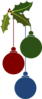 Christmas Ornaments Clip Art