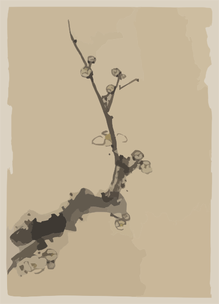 clipart tree branch. [fruit Tree Branch With