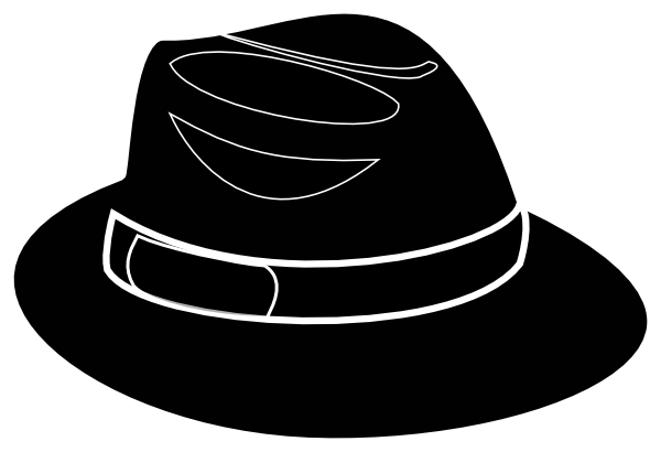 clipart fedora hat - photo #13