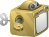 Cubimal Craftybot Clip Art