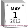 May 1 2012 Clip Art