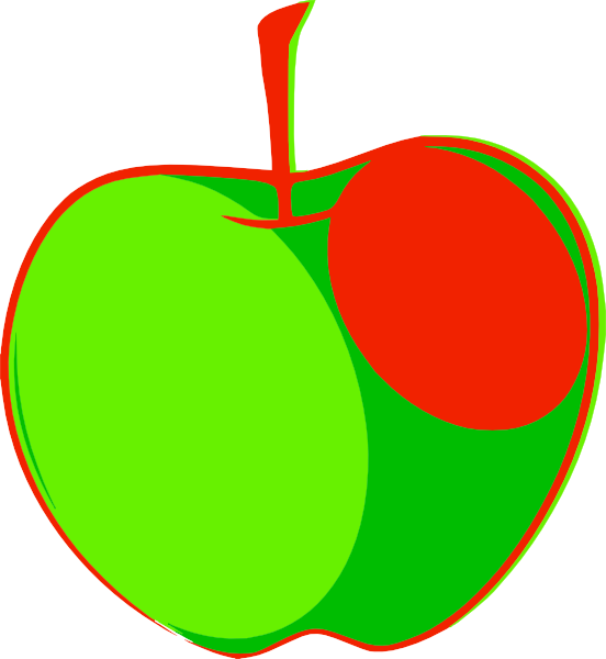 free clipart green apple - photo #32