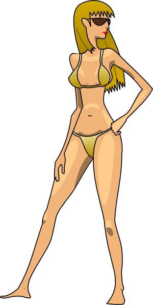 clipart girl in bikini - photo #5