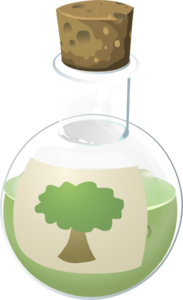 Alchemy Potion Transformation Clip Art