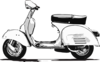 Vespa Clip Art