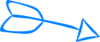 Blue Arrow Clip Art