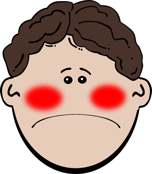 Image result for child with temperature clipart