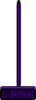 Broom - Purple Clip Art