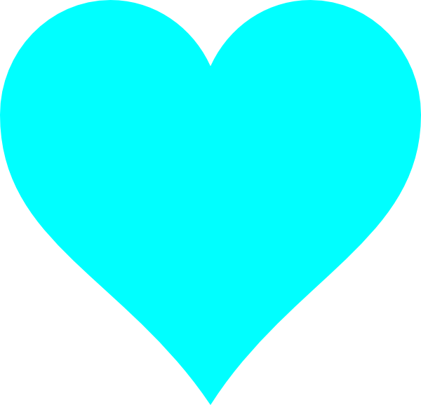 blue heart clip art free - photo #36