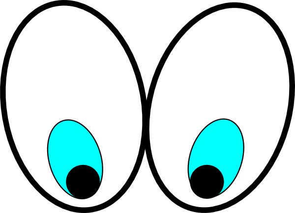 eyes looking clipart - photo #1