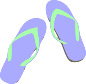 Flip Flops Clip Art at Clker.com - vector clip art online, royalty free