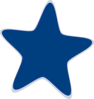 Blue Star 2 Clip Art