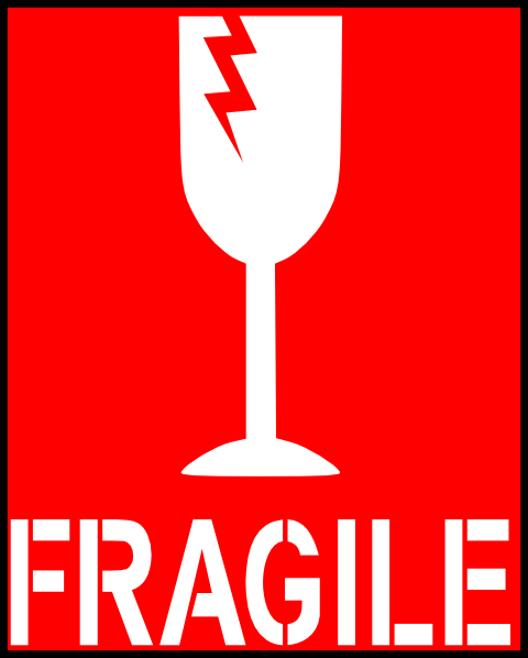 free clipart fragile label - photo #41