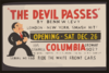  The Devil Passes  By Benn W. Levy Clip Art