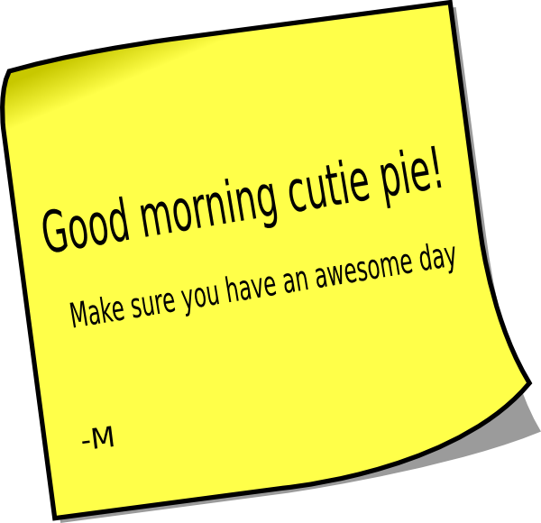 clipart of good morning - photo #18
