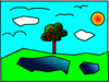 Paisaje Adrian Clip Art