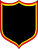 German Colors Shield Clip Art