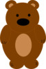 Bear No Smile Clip Art