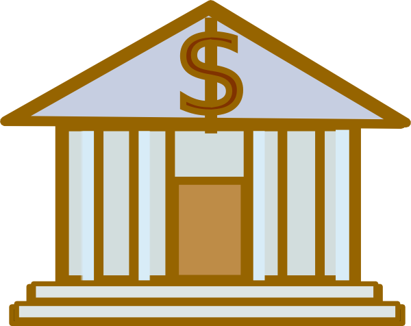 free clipart bank building - photo #17